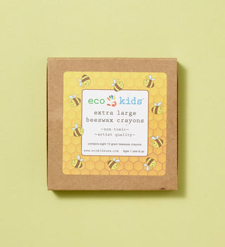 Packaged eco-kids extra large beeswax crayons 