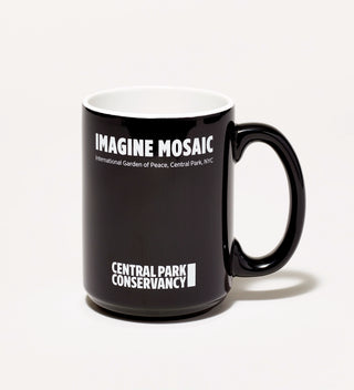 Back image of Black Central Park Conservancy Imagine mug