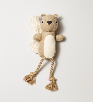 PetShop by Fringe Studio plush squirrel toy for dogs