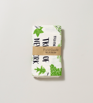 Packaged Trees of New York flour sack tea towel