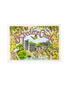 The Belvedere Castle Print Postcard is a colorful, exclusive design, created by Catstudio. The postcard measures 5" x 7".