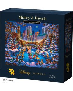 Mickey Skating in Central Park Puzzle 500 pieces