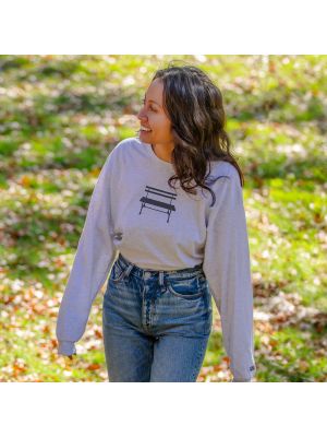 Made from 99% ring spun 5.3oz cotton and 1% polyester, the Bench Design Long Sleeve Tee has a regular unisex fit and features a rib collar, taped neck and shoulders, ribbed cuffs, and a double-needle bottom hem.