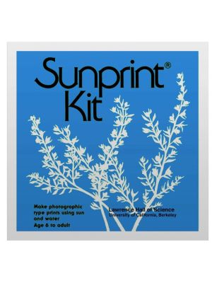 With Sunprint Kits, you can make photographic type prints using just sun and water. Each individual packet contains 12 4