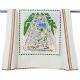 The Central Park dish towel features iconic features such as Harlem Meer and the Mall. The cheery stripes and rick-rack add a vintage flair while the Park design is bordered with stitching. Each towel is hand-woven in 100% cotton and measures 20