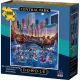 This 1,000 piece 19.25 X 26.63 inch Central Park Puzzle by Dowdle is of Wollman Rink in Central Park. Full color image insert with extra zip-lock baggie • Re-closable collectors box with sleeve • Made in America.