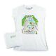 This women's cut tee shirt with original artwork by Catstudio features a vivid design of Central Park with many of the Park's most popular attractions. The Central Park Conservancy logo is imprinted on the back neck. The side seams are finished with hand-