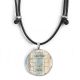 Central Park Map Pendant Necklace with Cord