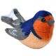 This 5 inch plush Barn Swallow produces the authentic bird call from the Cornell Lab of Ornithology's wildlife recordings. The species accurate markings and details are approved by the Audubon Society.