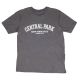Central Park Official Kids Grey Tee. 50% Cotton; 50% Polyester. 