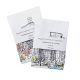 This beautiful100% cotton flour sack Tea Towel offers one version of Central Park in Spring and Summer, the other Fall and Winter. With decorations on 1 side. 19