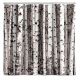 An abundant birch forest for your bathroom that allows you to get back in touch with nature (without leaving the shower). 72 