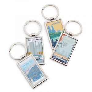 Take Central Park everywhere you go with these elegant keychains that measures 1.5